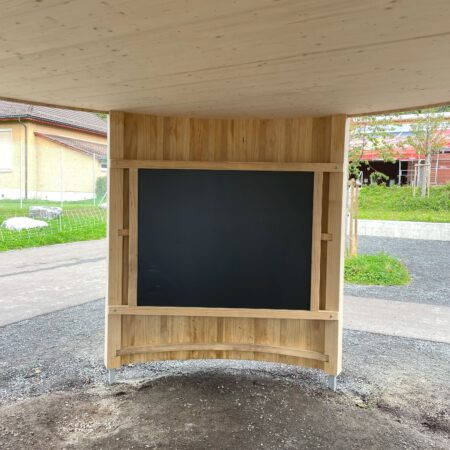 Outdoor Klassenzimmer Wandtafel